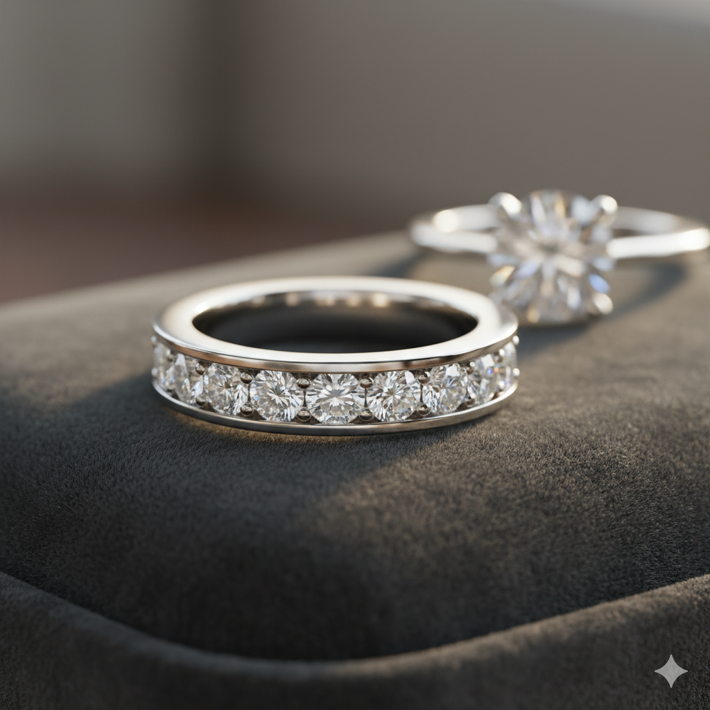 Diamond Wedding Band